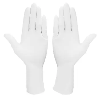 

Disposable Nitrile Gloves 100Pcs/Box Food Protective Gloves White XS S M L