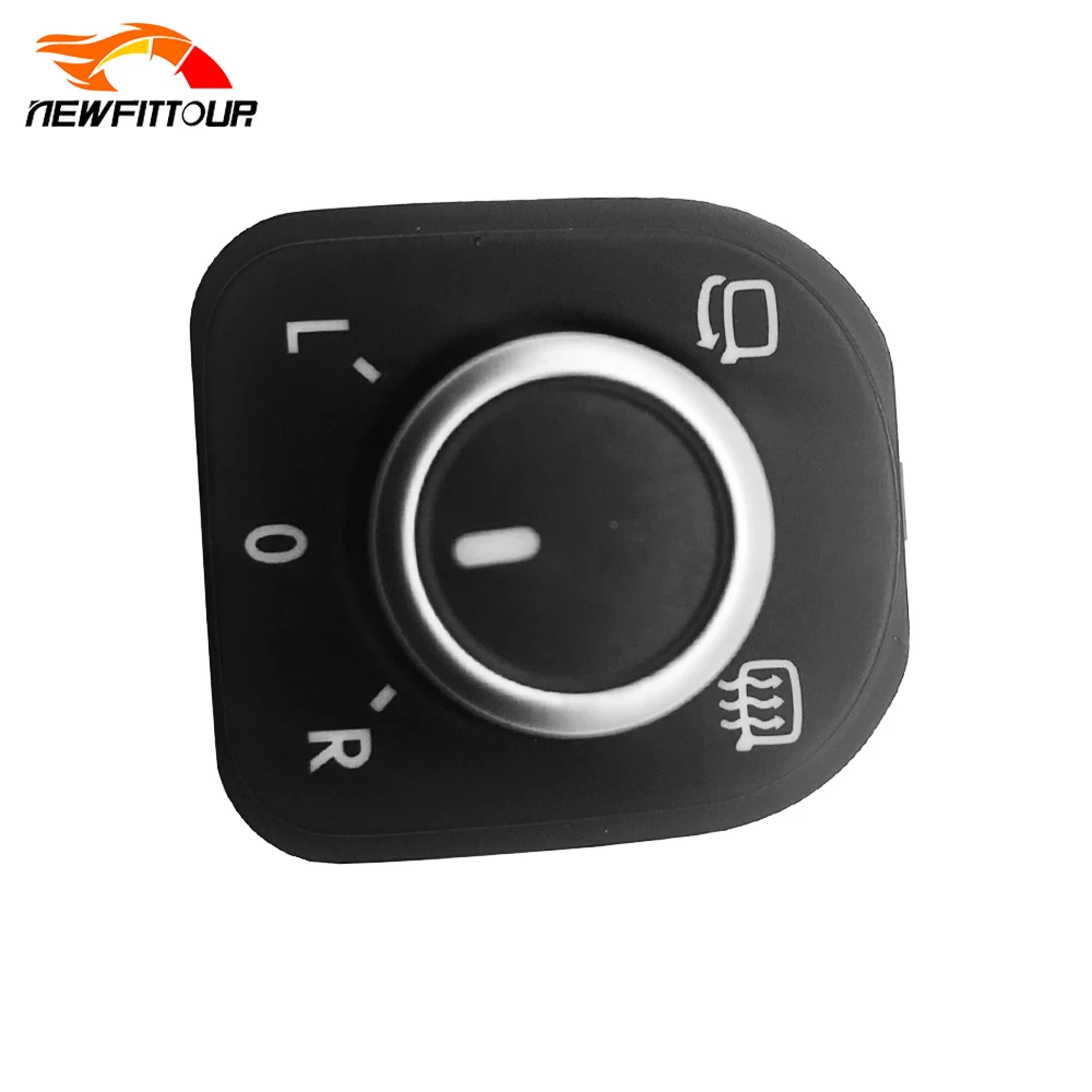 1Pc Car Side Mirror Switch Rear View Folding Mirror Switch Button for