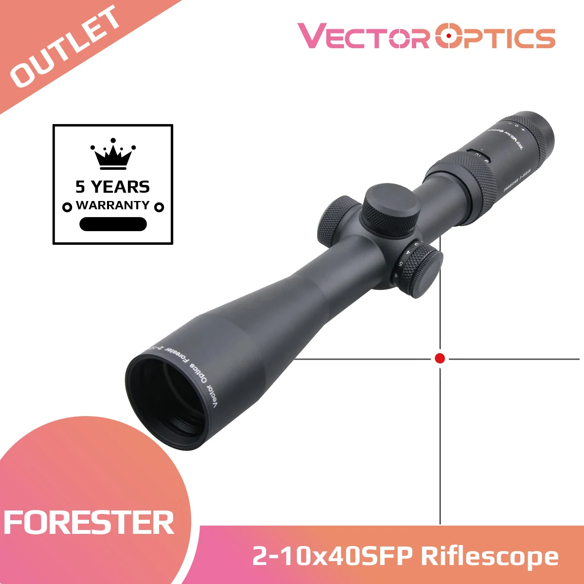 VECTOR OPTICS FORESTER 2-10X40