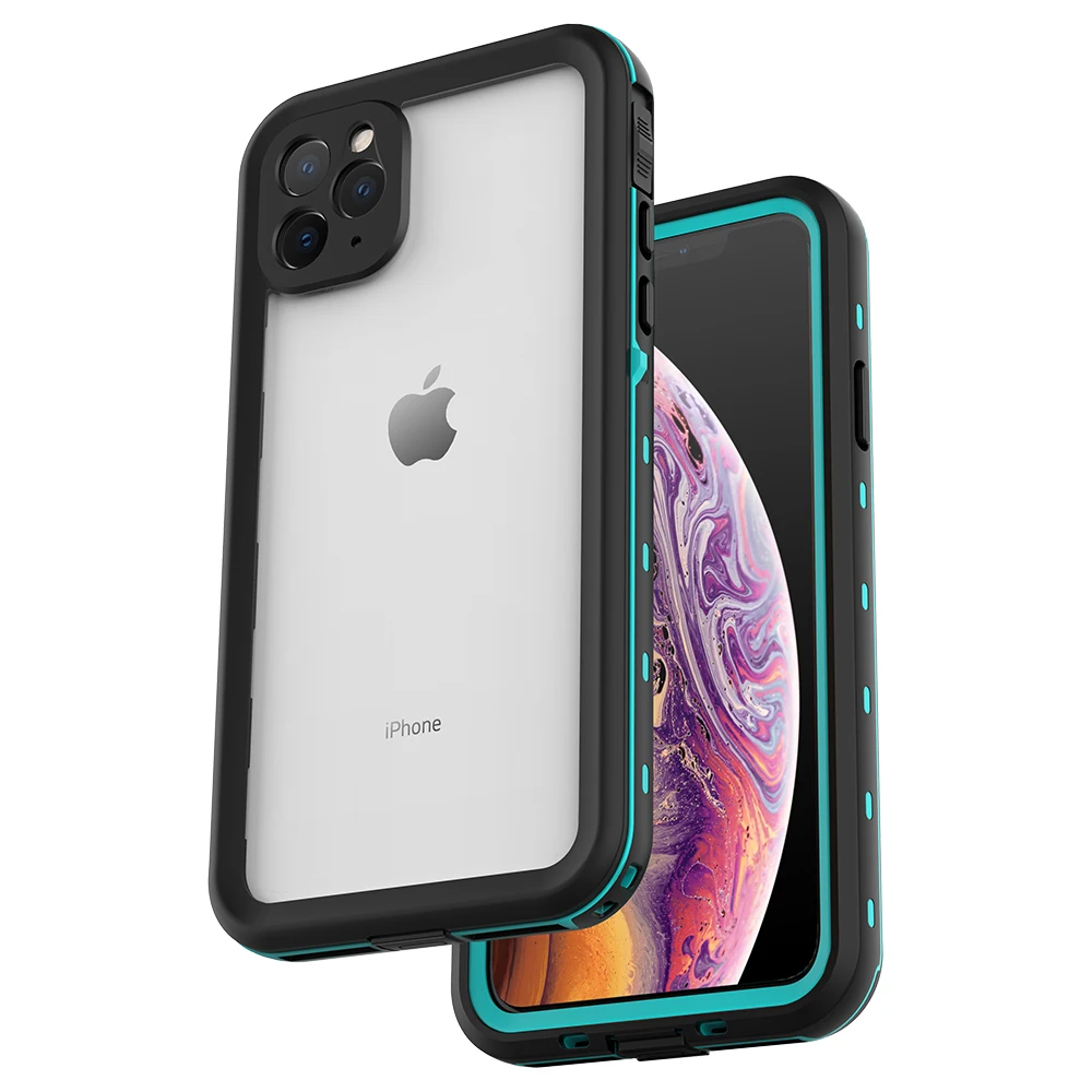 Grass Водонепроницаемый чехол для iPhone 11 Max 11 Pro Max, чехол для плавания с защитой от дайвинга, противоударное Подводное покрытие для iPhone 11, чехол - Цвет: Grass