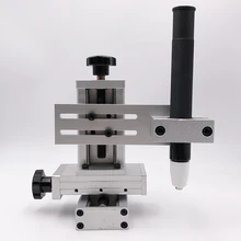 

Three Dimensional Cross-Shape Welding Torch Holder XYZ Axis Adjusting Frame Aluminum Alloy High Precision Welding Sliding Table