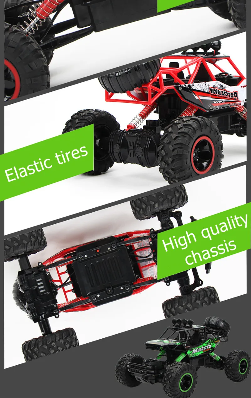 1:12 4WD rc автомобили обновленная версия 2.4 г радио Управление RC Cars игрушки багги High Speed грузовиков Off- грузовых автомобилей игрушки для детей машина на радиоуправлении машинки на пульте управления