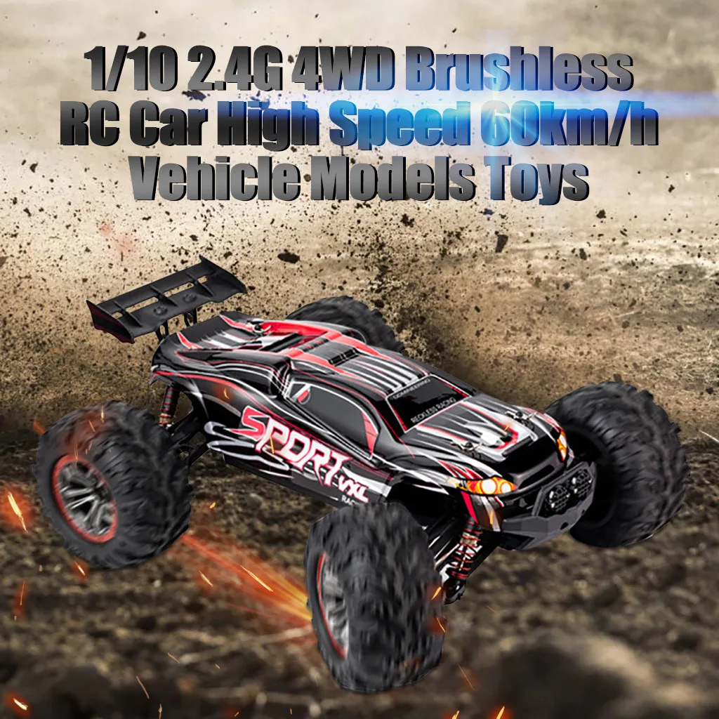 Радиоуправляемый автомобиль с дистанционным управлением 2 4G 4WD 60 км/ч бесщеточный