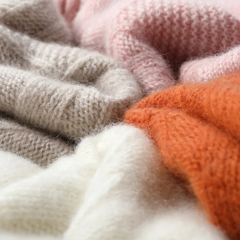 Winter/Autumn 100% Pashmina Knitted Sweater and
