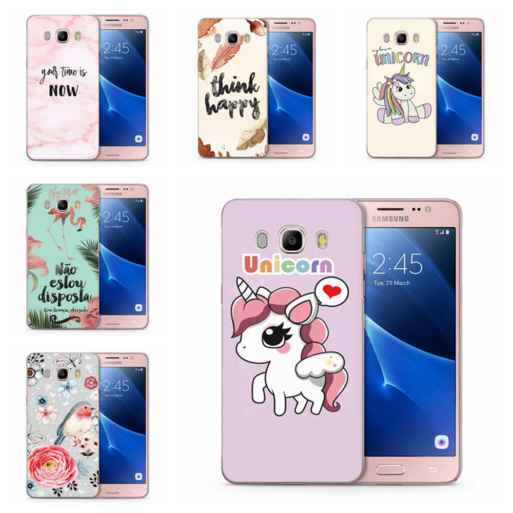 Rainbow horse romantic white series background For Samsung Galaxy A3 A5 2015 2016 2017 A30 A50 Soft TPU Shell Phone Case s89 |