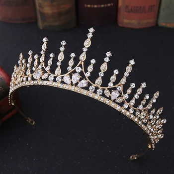 

FORSEVEN Shining Crystal Headbands Tiaras and Crowns Royal Princess Diadem Bride Noiva Bridal Wedding Hair Jewelry mujer 2020