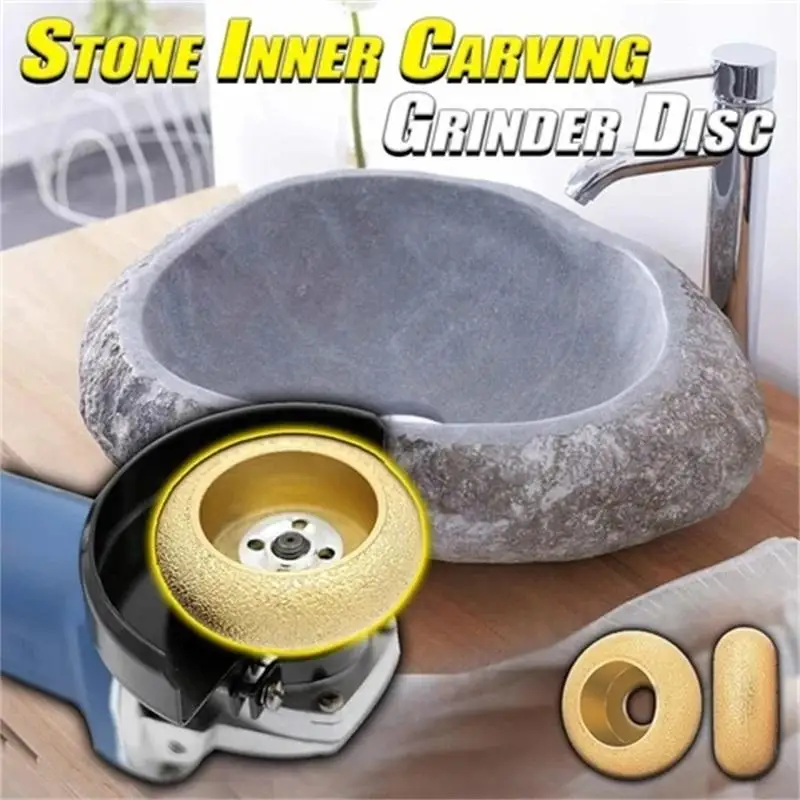 1025mm Stone Inner Carving Grinder Disc Stone Edge Grinding Polishing