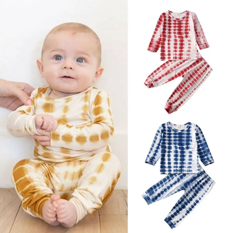 baby boy tie dye outfit