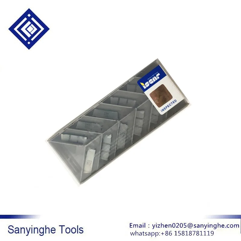 DGN 2202J IC328 ISCAR *** 10 INSERTS *** FACTORY PACK ***