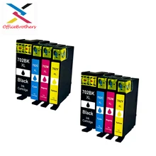 Совместимый чернильный картридж для принтера Epson 702 702XL 702 XL T702XL для Применение с рабочей силы Pro WF-3720 WF-3730 WF-3733 струйный принтер