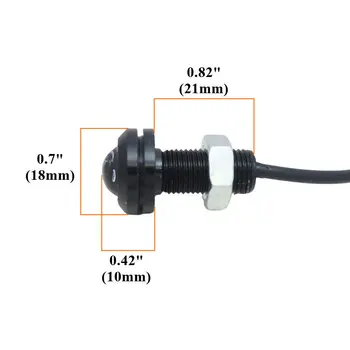 

Lights LED Light DRL 12V DC 6pcs HID White SUV Underbody Sidemarker Tail