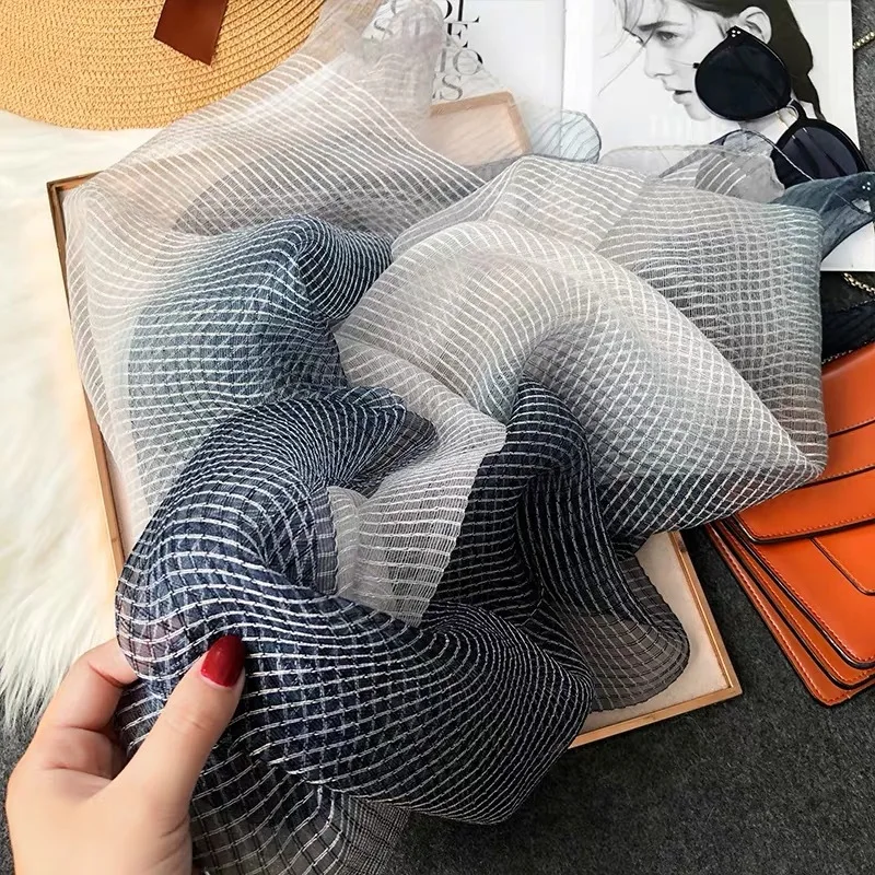 Hot Sale 2020 Real Hijab Fashion Winter Silk Scarves Female Long Wool Scarf Women Shawls Spring Summer Pashmina Poncho Foulard Girl S Scarves Aliexpress