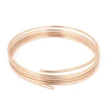 1,5 м 4.9Ft длина Медный Тон холодильник холодильная трубка катушка