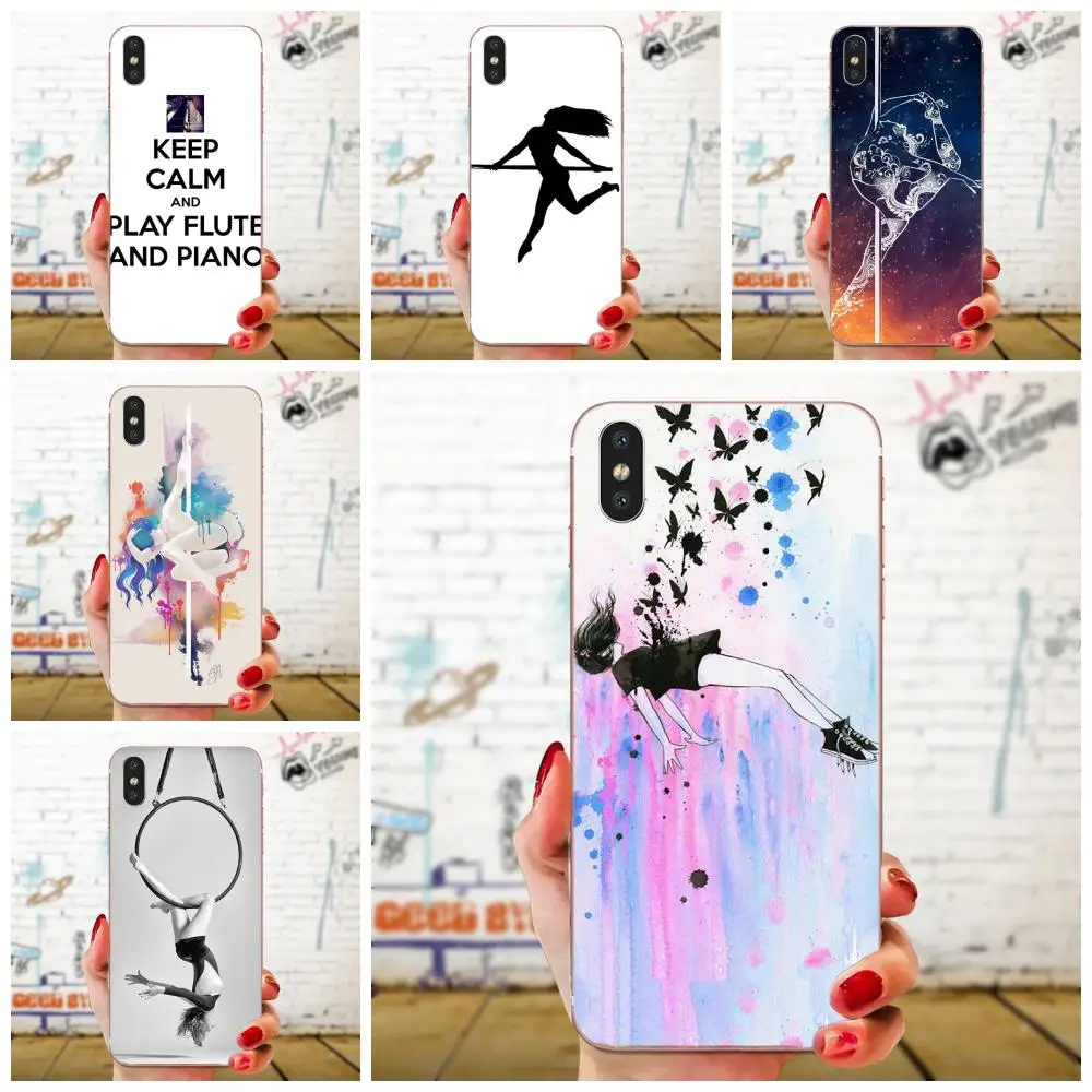 Новый черный чехол для телефона Pole Dance fitness Xiaomi Redmi Mi 4 7A 9T K20 CC9 CC9e Note 7 9 Y3 SE Pro Prime Go Play |