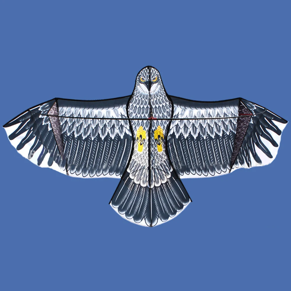 180cm New Huge 1.5m/1.8m Eagle Kite single line Novelty animal Kites Children's Outdoor Activity Parent-child Toys - Цвет: 180cm