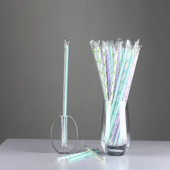 

Disposable Food Juice Straw Degradable Single Packing PLA Bio-Environmental Protection Elbow