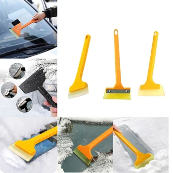 

Manual Car Windshield Snow Ice Scraper Beef Tendon Flexible Snow Removal Shovel Deicer Spade Cleaning Tools