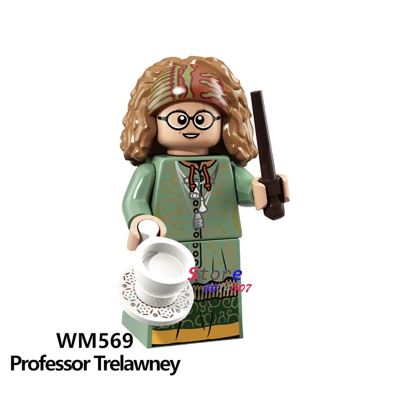 WM569 Один строительный конструктор lovegood longbottom diggory Trelawney Flitwick Mad-eye Moody игрушки для детей Гарри - Цвет: WM569