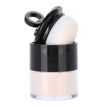 Полупрозрачная рассыпчатая пудра для лица, контроль жирности, отбеливающая пудра для макияжа, долговечная, нежная, очаровательная, осветляющая, рассыпчатая пудра для лица