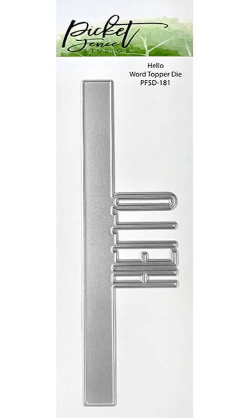 

2021 AliliArts металлические Вырубные штампы HELLO border Сделай Сам Скрапбукинг Фотоальбом декоративное тиснение бумажная карточка ремесла штамп