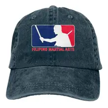 Нейтральная Регулируемая бейсбольная кепка для филиппинских боевых искусств