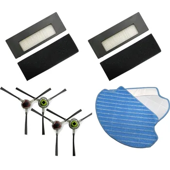 

Replacement Spare Part Mop Cloth Roller Side Brush HEPA Filter Main Brushes for Ecovacs DEEBOT DE55 DE6G Robot Vacuum Cleaner