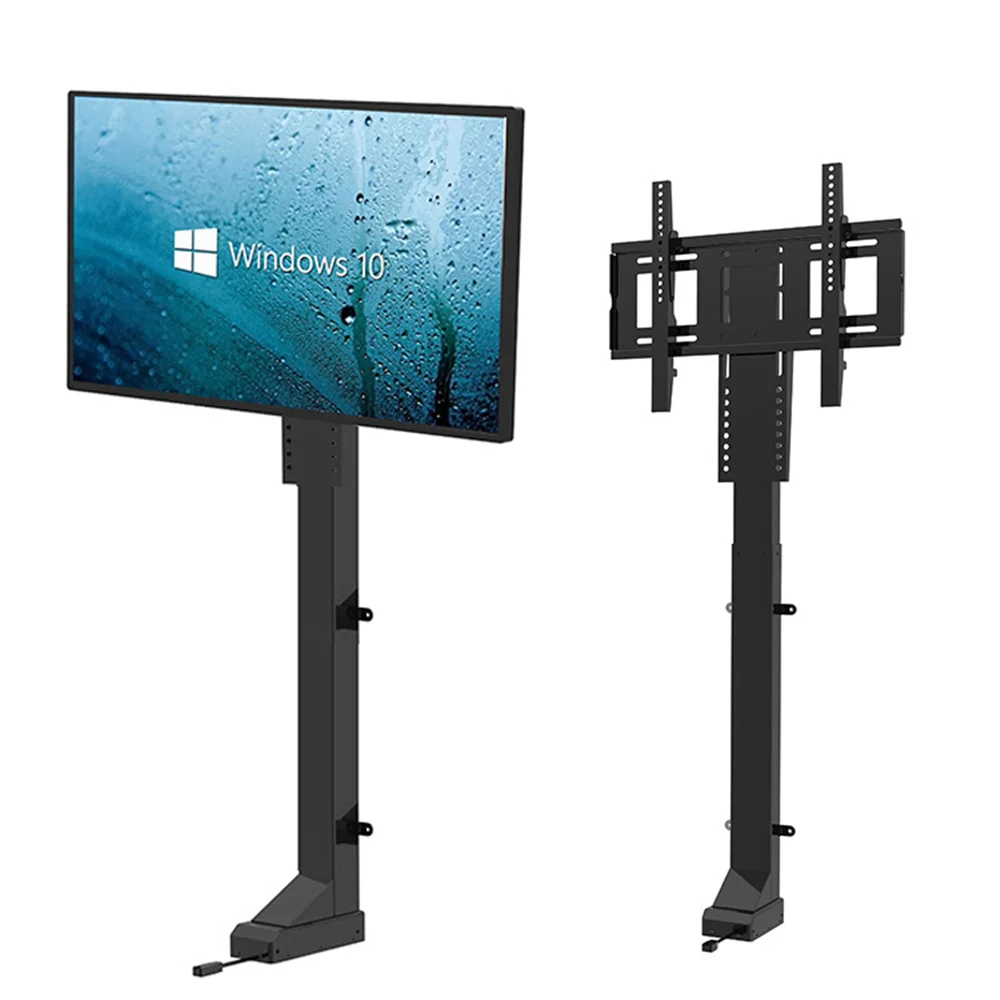 RemoteControlTVLiftMotorizedDCMotor80kgMountVerticalHeight