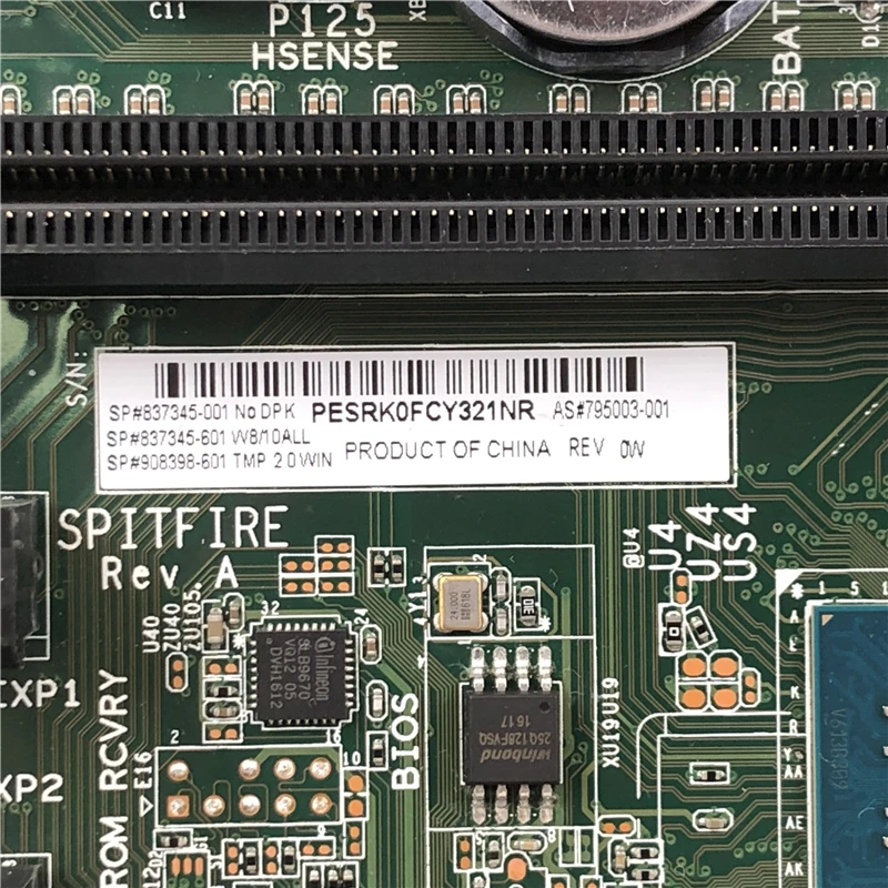 795003-001 аккумулятор большой емкости для hp Z240 с волокнно-Оптической вилкой для рабочего стола материнской платы C236 LGA 1151 DDR4 837345-001 837345-501 837345-601