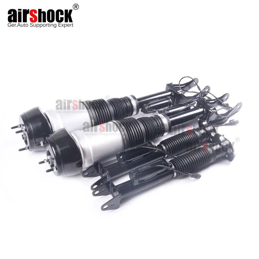 

AirShock 4 шт., задний амортизатор, передняя воздушная распорка с ADS для Mercedes W166 ML250 4matic ML350 1663200130 1663201313(1413)