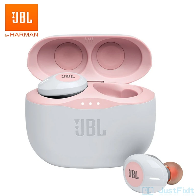 JBL TUNE 125TWS True Wireless Bluetooth 5 0 Earphones T125TWS Stereo Calls Earbuds Bass Sound Headset with Mic Charging Case