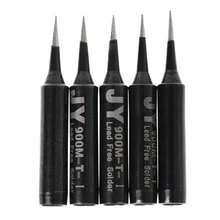 5 шт. Бессвинцовая Замена паяльника 900M-T-I для Hakko Saike 936 852d+ 909D Прямая поставка поддержка