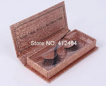 

Fast delivery Private Label Custom False Eyelashes Packaging Magnetic Box with Real Mink Eyelashes ---PX2003