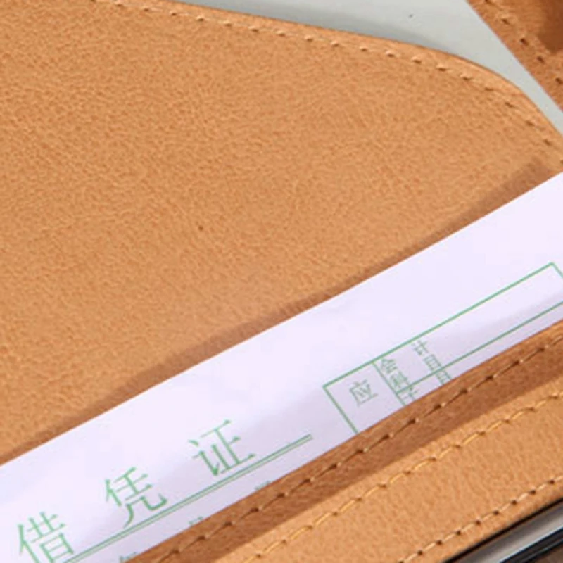 А4 буфер обмена Многофункциональный наполнение продуктов папка для документов школьный органайзер для офисных принадлежностей кожаный портфель, черный 2 шт