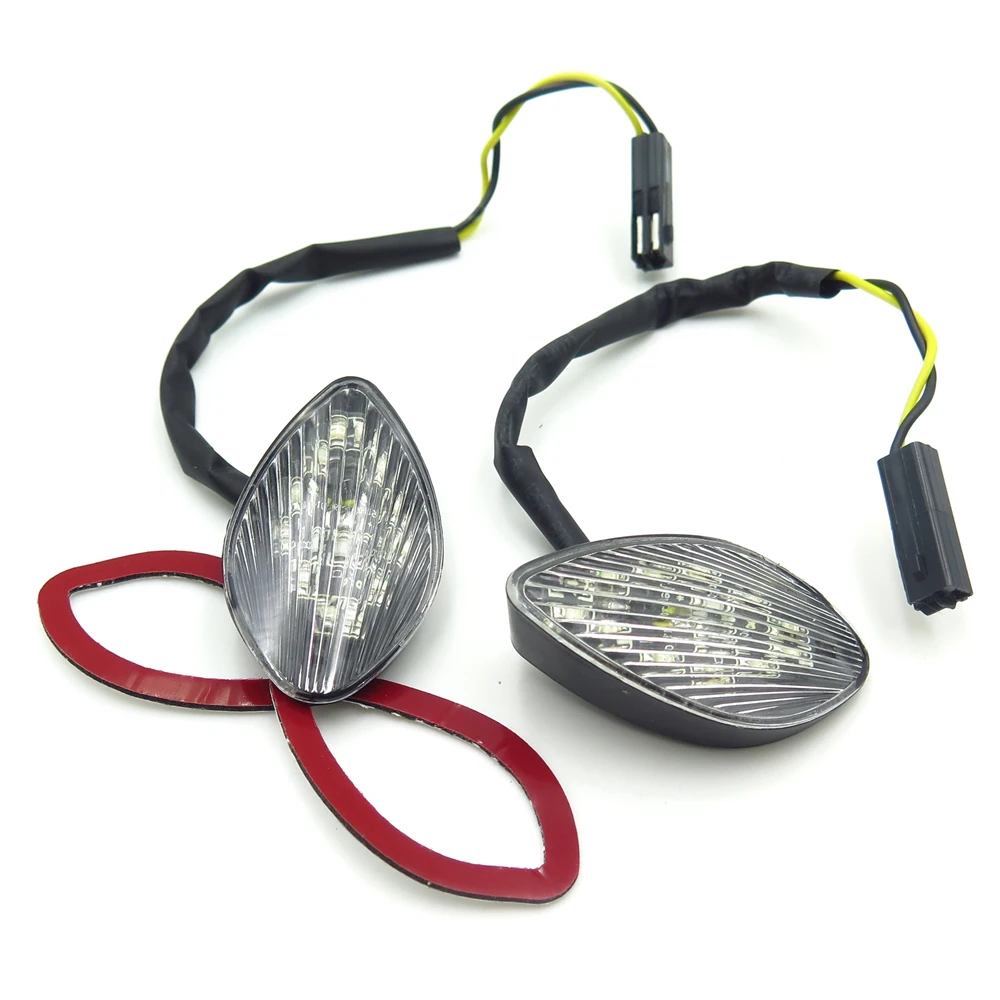 Aftermarket БЕСПЛАТНАЯ ДОСТАВКА мотоциклетные запчасти Евро LED заподлицо сигнал