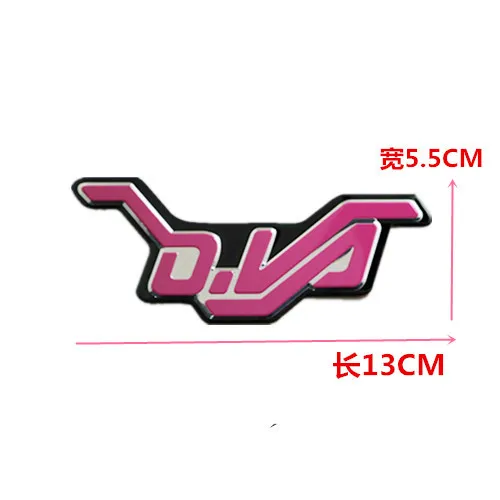Часы Pioneer DVA Genji Аниме игры сопутствующие продукты Металлическая Автомобильная Наклейка 3D автомобильный логотип топливный бак крышка наклейка хвост бирка бампер наклейка