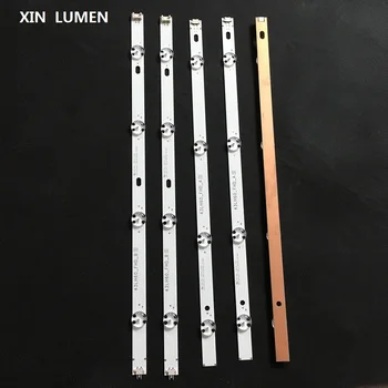 

XIN LUMEN 8Pieces/Set 8LED 850mm LED backlight strip for LG 43inch FHD_LED_ARRAY_Rev0.0_151027 43LH60_FHD_A Type Innotek 16Y