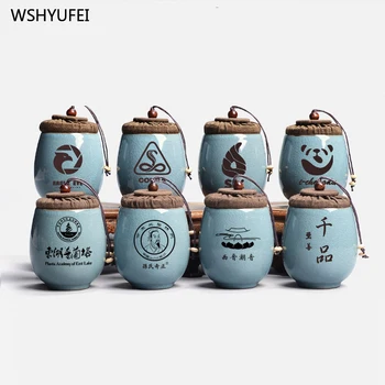 

Portable mini travel kiln sealed moisture-proof storage jar coffee bean tea candy biscuits covered kitchen storage bottle cans