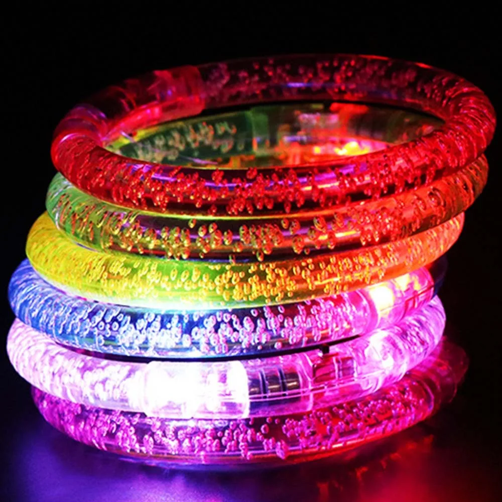 5 шт. браслеты с подсветкой Rave Neon/Led светодиодный браслет для вечеринок/браслет светящийся/светящийся браслет для детей/детей J11