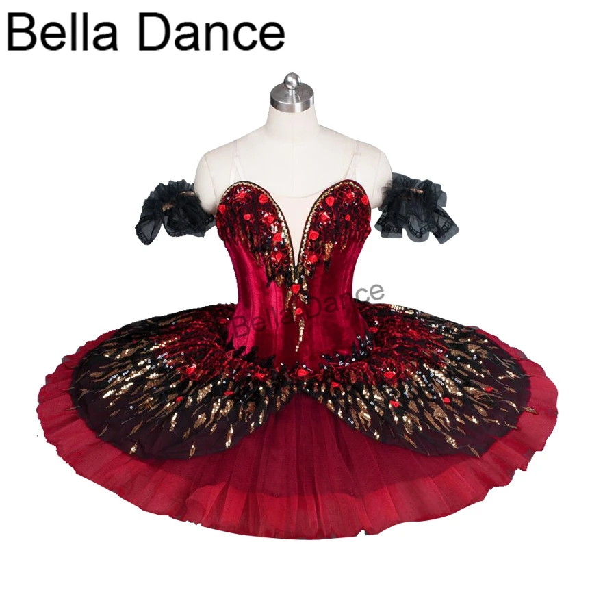 Spanish Professional Ballet Tutus Ballet Professional Ballet Tutu Black Swan Ballerina Tutu Classical Adults Kids BT9045