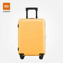 Xiaomi чемодан Молодежная версия 20 дюймов красочный багаж стильный для женщин и мужчин модный дорожный синий желтый Xiaomi чемодан Молодежная версия 20 дюймов красочный багаж стильный для женщин и мужчин модный дорожный синий желтый