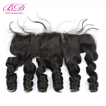 

BD Hair NEW STOCK Loose Wave 13x4.5 Lace Closure Frontal Deep Part Brazilian Remy Human Hair Frontals Pre Plucked With Baby Hair