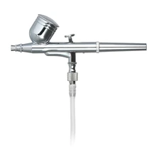 Мини воздушный компрессор, набор, Двойное действие, Аэрограф, гравитационная подача, Воздушная щетка, набор для маникюра, ремесла, торта, спрей, инструмент для ногтей, набор, США, вилка