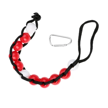 

Plastic Golf Ball Beads Chain Golf Club Stroke Putt Score Counter 18mm