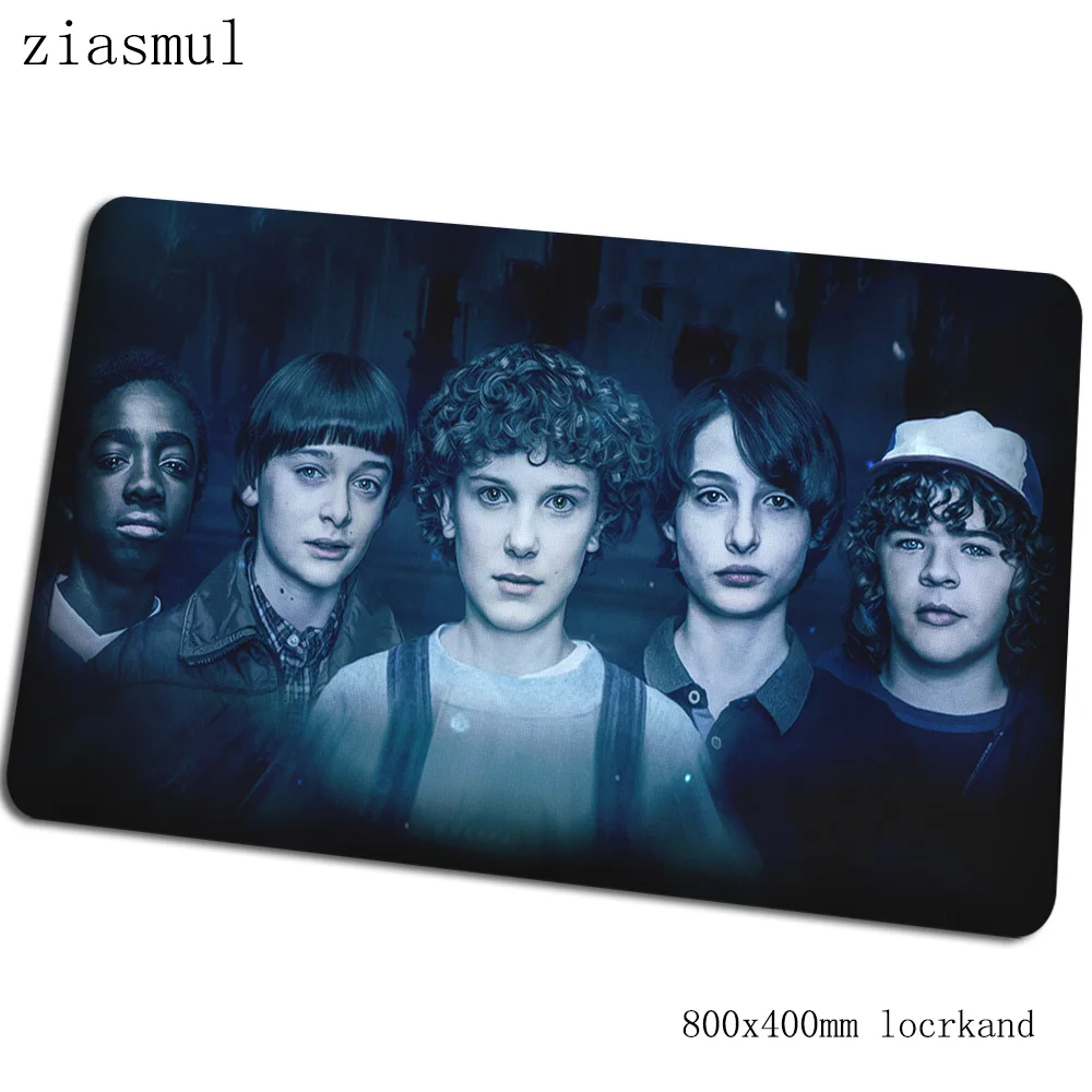 Странные вещи коврик для мыши 80x40 см HD Печать компьютерная мышь игровой мат геймпад пк большой игровой коврик для мыши офисный коврик для мыши - Цвет: Size 800x400x2mm