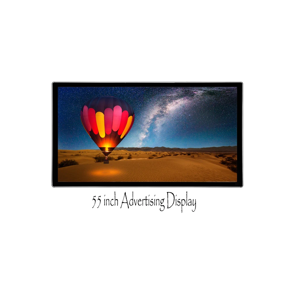 Obeytec 55 дюймов Android Digital Signage Дисплей Крытый ЖК-дисплей Экран настенное крепление