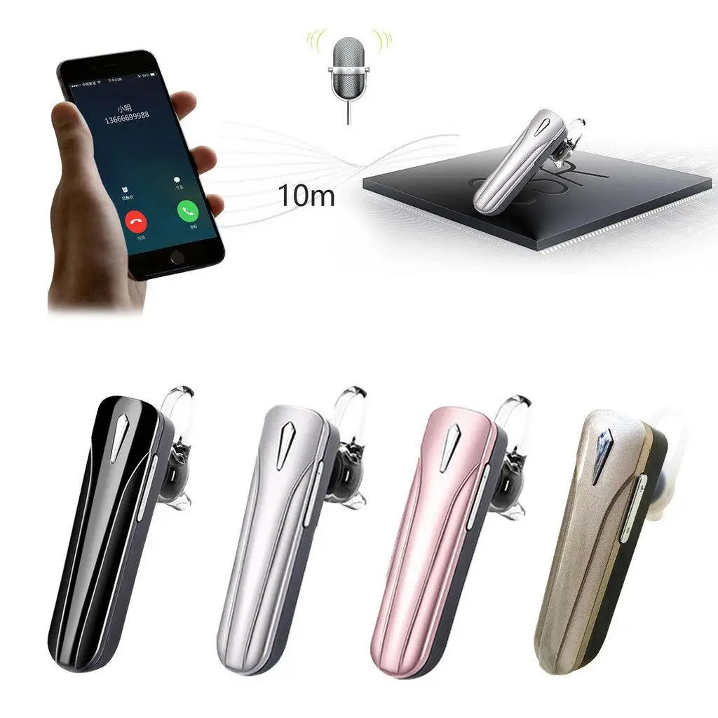 Wireless Bluetooth Headset with Microphone Wireless Earphone Earbuds Handsfree for Android iPhone Smartphones