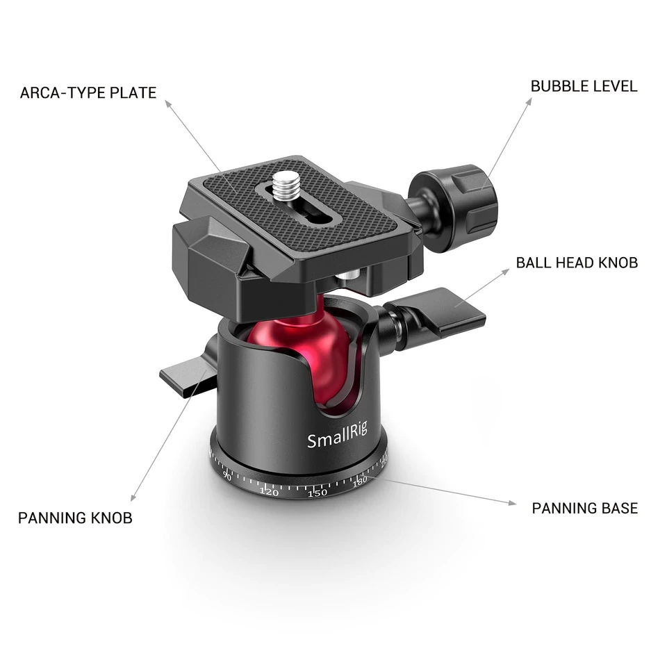 Universal Tabletop Mini Tripod with Panoramic Ball Head For Compact DSLRs/Mirror