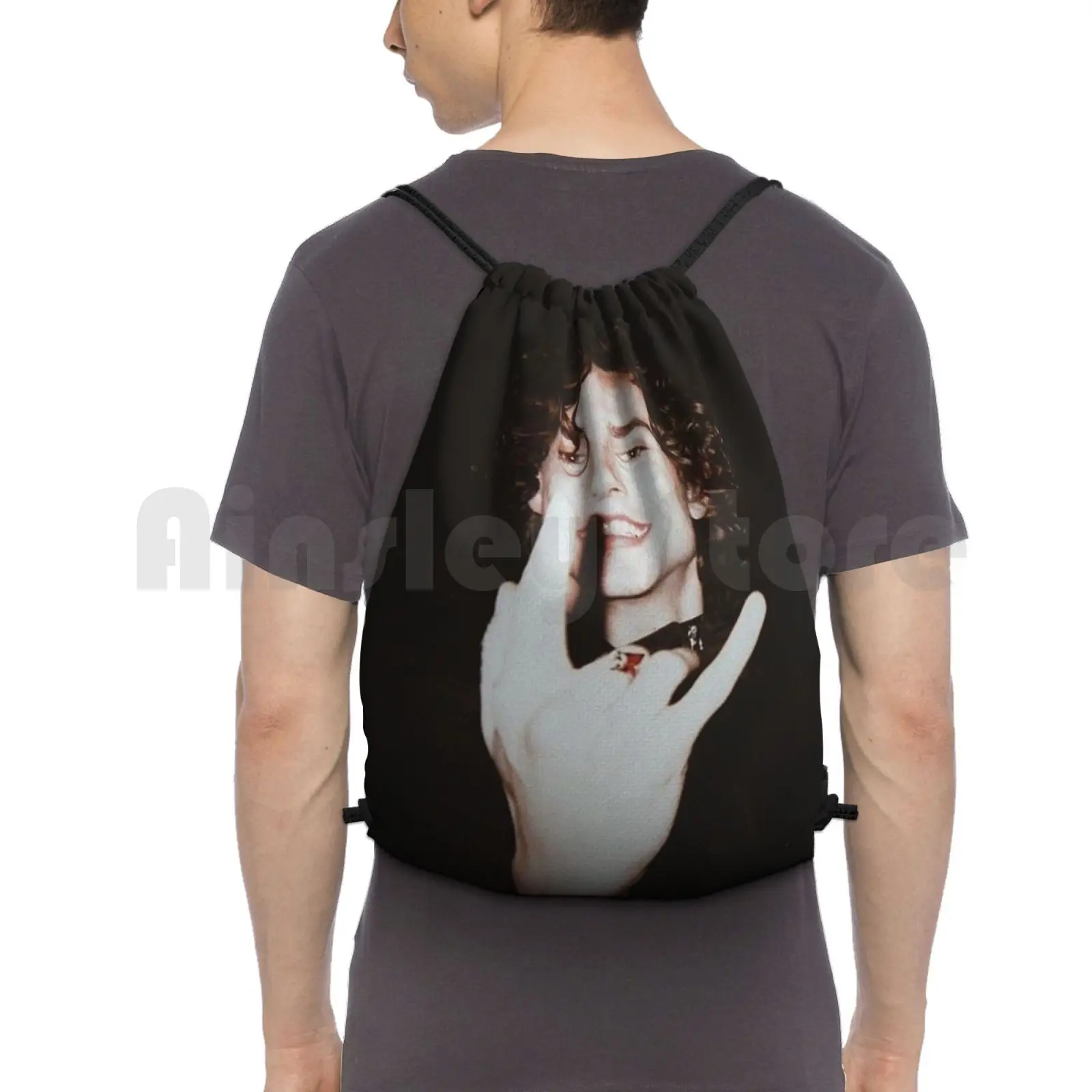 

Timothée Chalamet Backpack Drawstring Bags Gym Bag Waterproof Timothee Chalamet