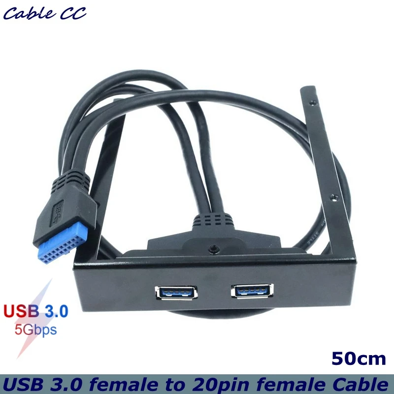 Cavo Estensione USB 2.0 Femmina A 9 Pin | Splitter Per Scheda Madre 22cm - Foto 8