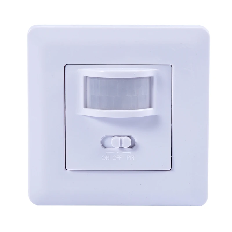 

Infrared PIR Motion Sensor Switch PVC Recessed Wall Lamp Bulb Switch On/Off and PIR Switch Light Bulb Switch Assortment